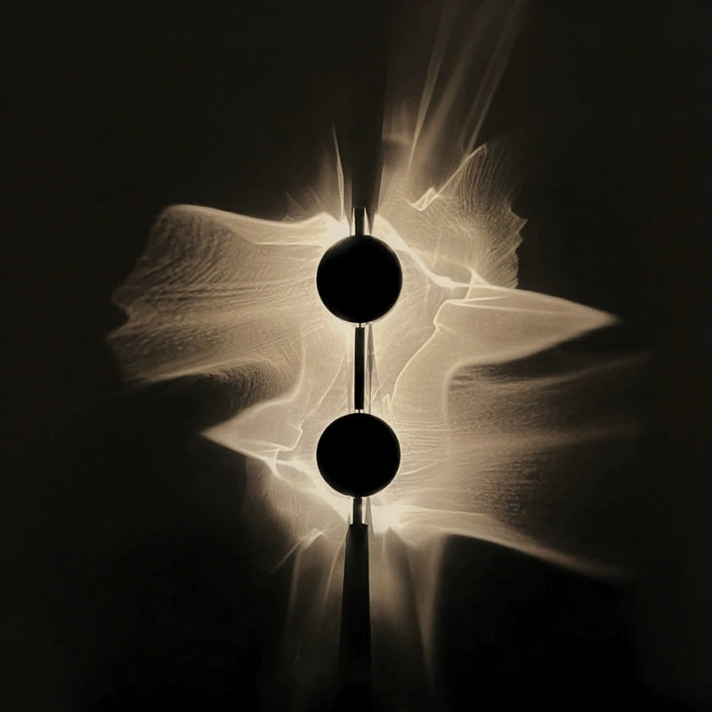 Modern Wall Lamp Sconce with Adjustable Ripple Light for Home Decor