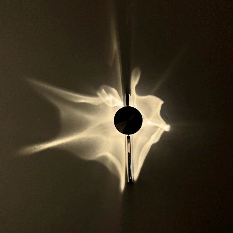 Modern Wall Lamp Sconce with Adjustable Ripple Light for Home Decor