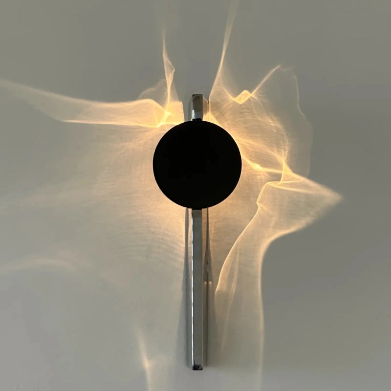 Modern Wall Lamp Sconce with Adjustable Ripple Light for Home Decor