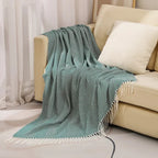 Elegant Scandinavian Nordic Stripe Blanket – Perfect for Lounging
