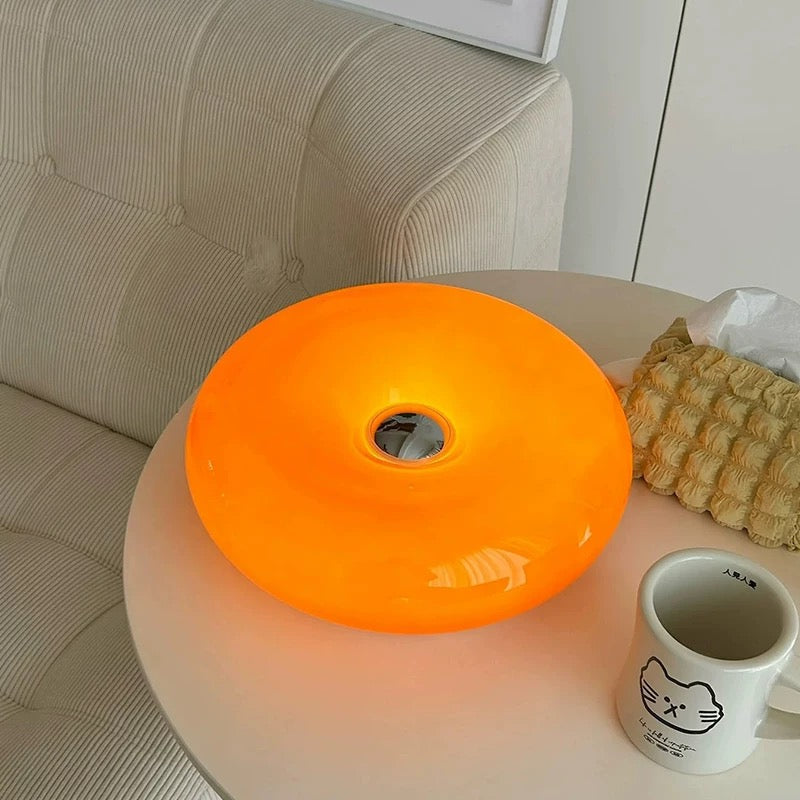 Vintage Donut Table Lamp – Retro-Inspired LED Table Light