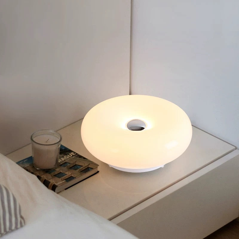 Vintage Donut Table Lamp – Retro-Inspired LED Table Light