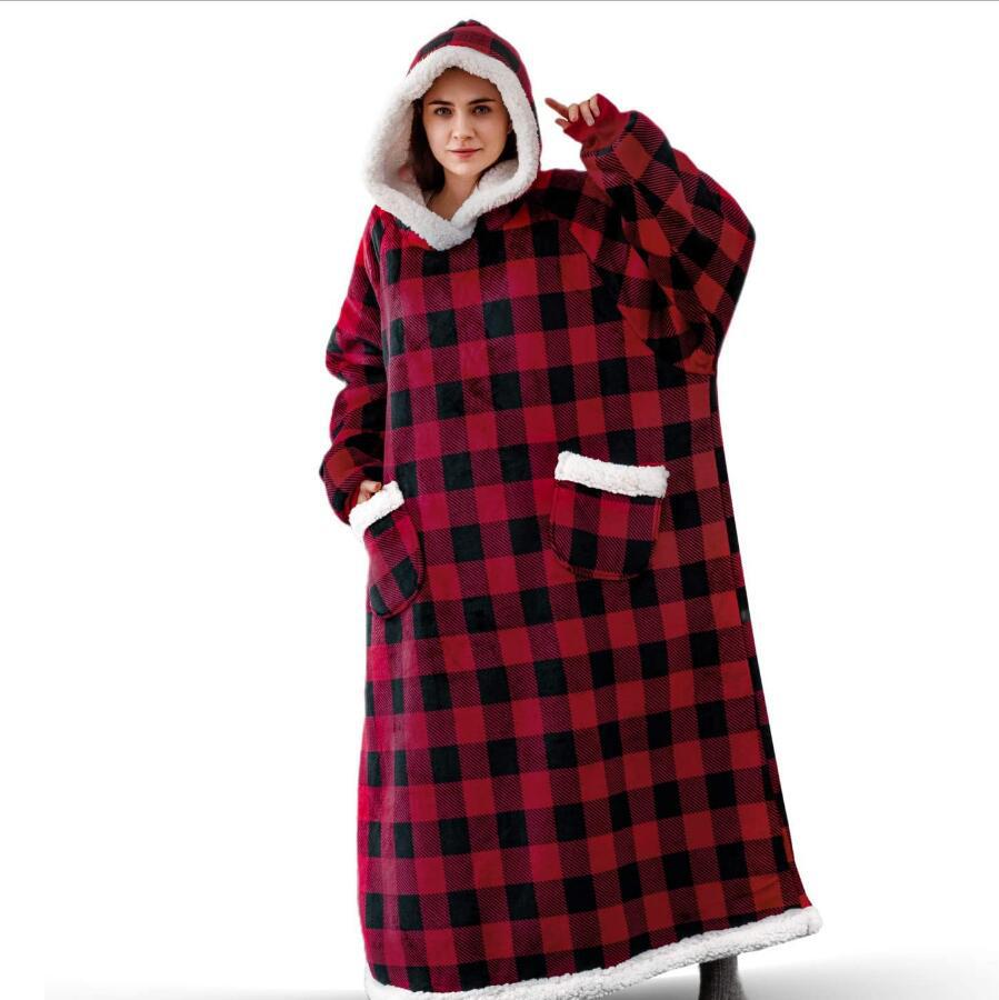 Winter Oversized Hoodie Blanket – Soft, Cozy, and Perfect for Cold Days