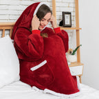 Winter Oversized Hoodie Blanket – Soft, Cozy, and Perfect for Cold Days