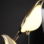 Stylish LED Table Lamp – Postmodern Elegance with a Golden Touch
