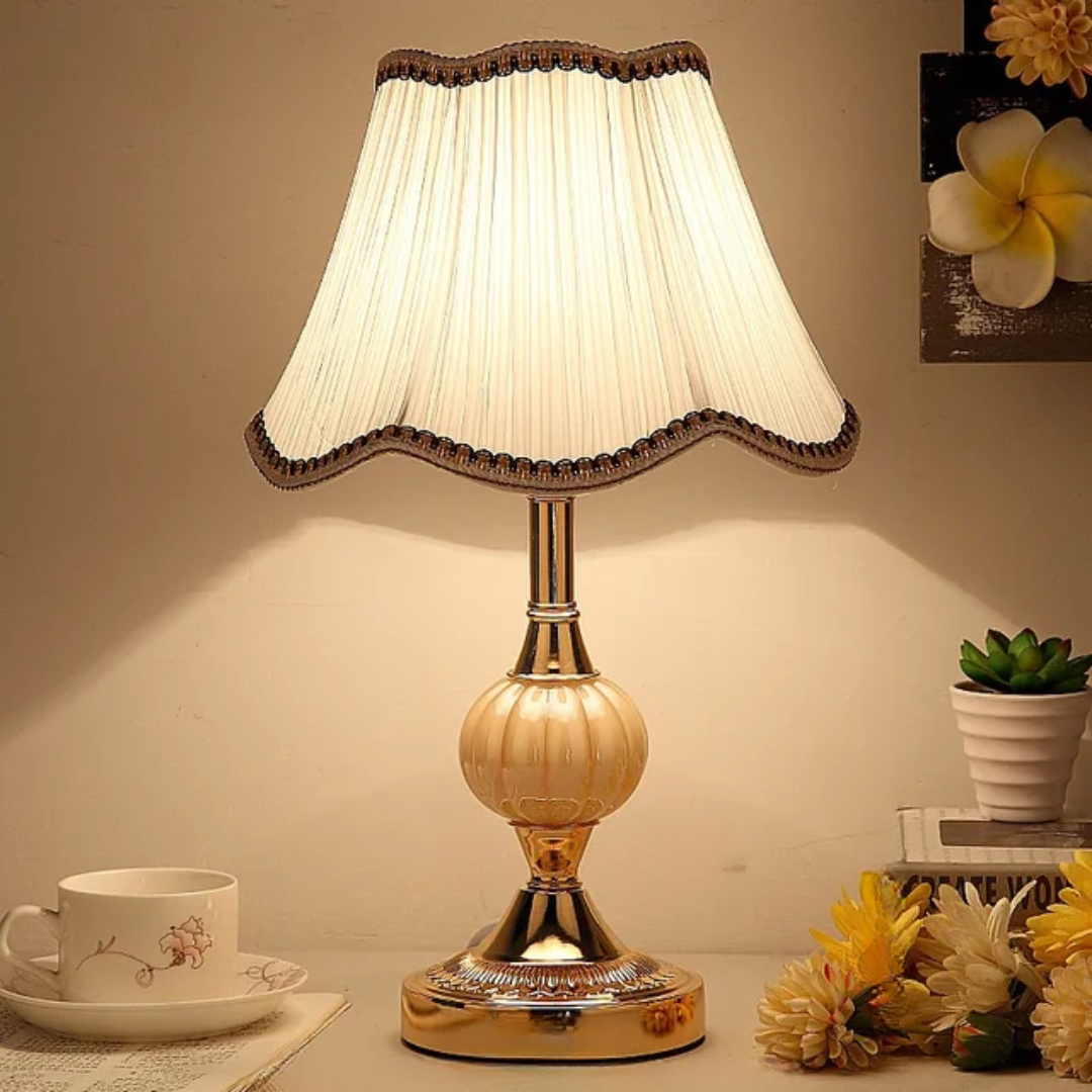 Retro Mushroom Table Lamp - Stylish Metal Desk Light for Bedroom & Living Room 2