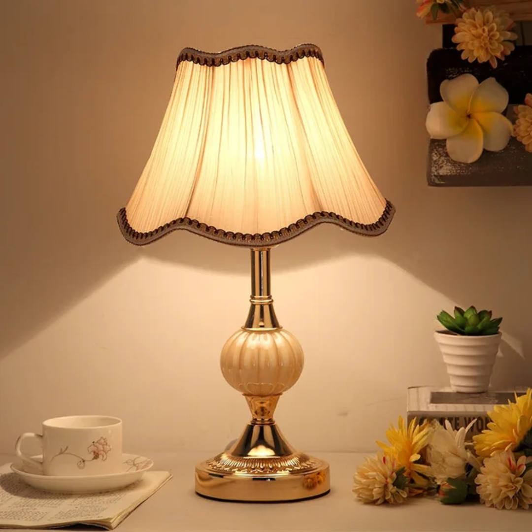 Retro Mushroom Table Lamp - Stylish Metal Desk Light for Bedroom & Living Room 3