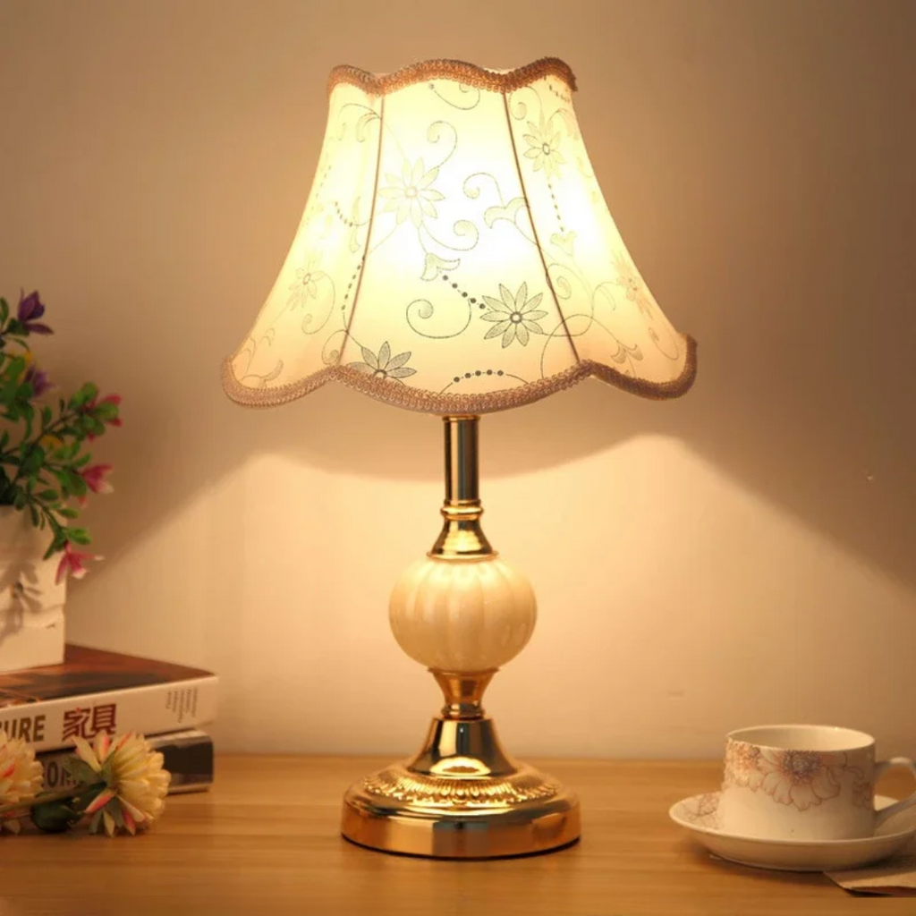 Retro Mushroom Table Lamp - Stylish Metal Desk Light for Bedroom & Living Room 4