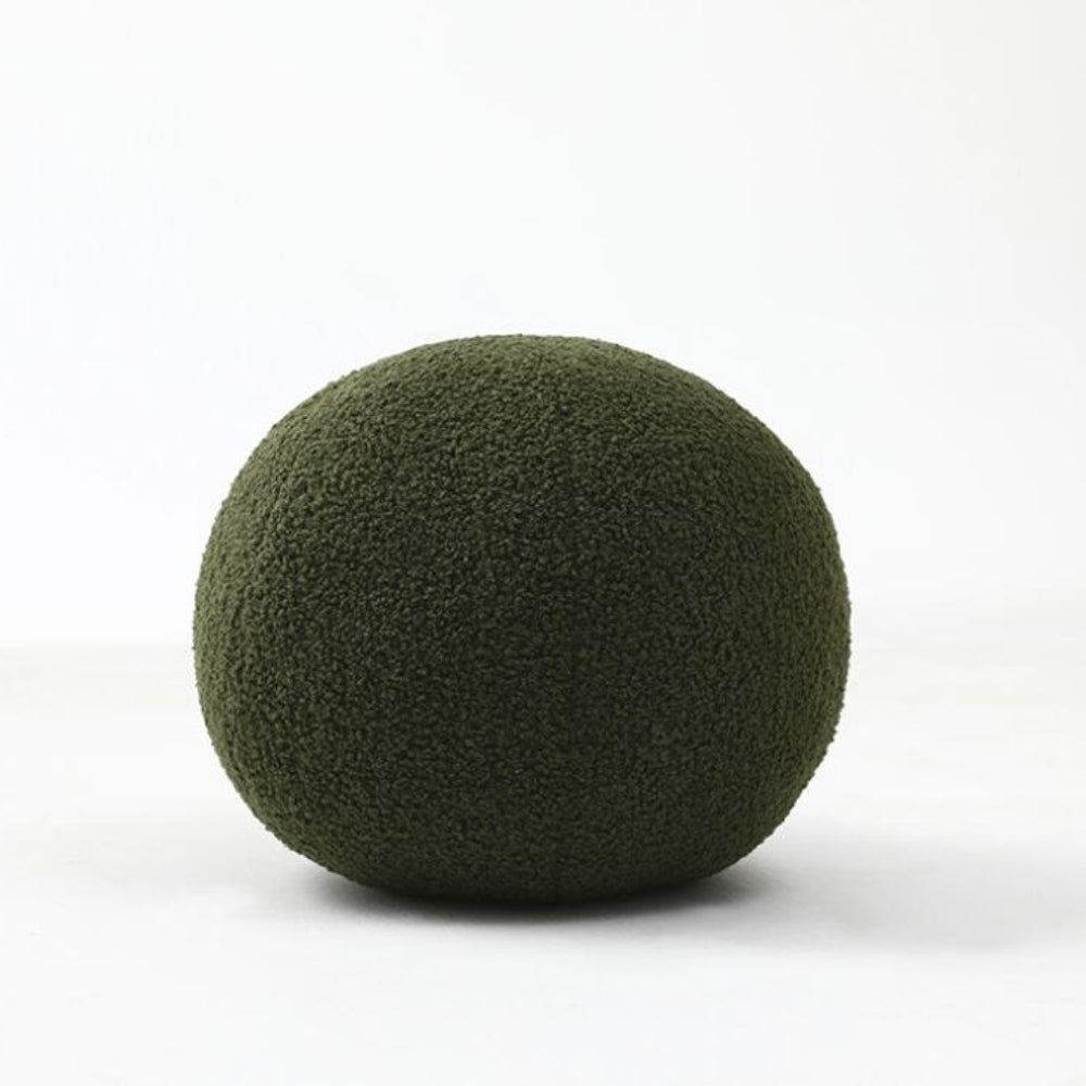 Ball Boucle Throw Pillow – Soft Texture, Modern Charm