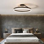 Scandinavian LED Flush Mount Ceiling Light – Minimalist Design for Bedrooms 2