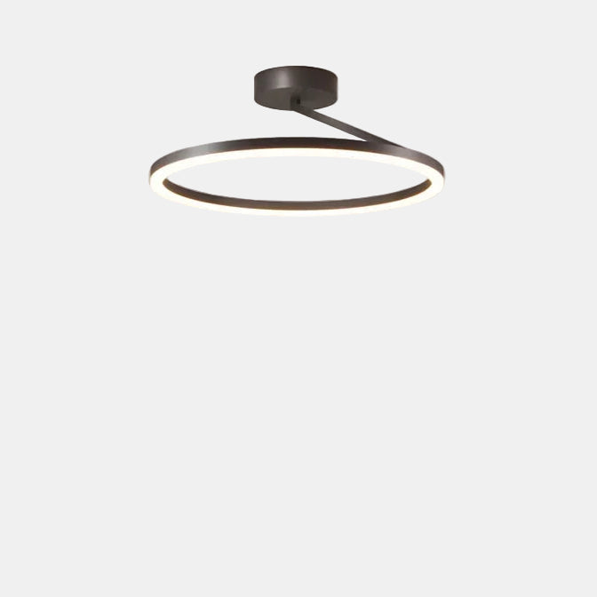Scandinavian LED Flush Mount Ceiling Light – Minimalist Design for Bedrooms 5