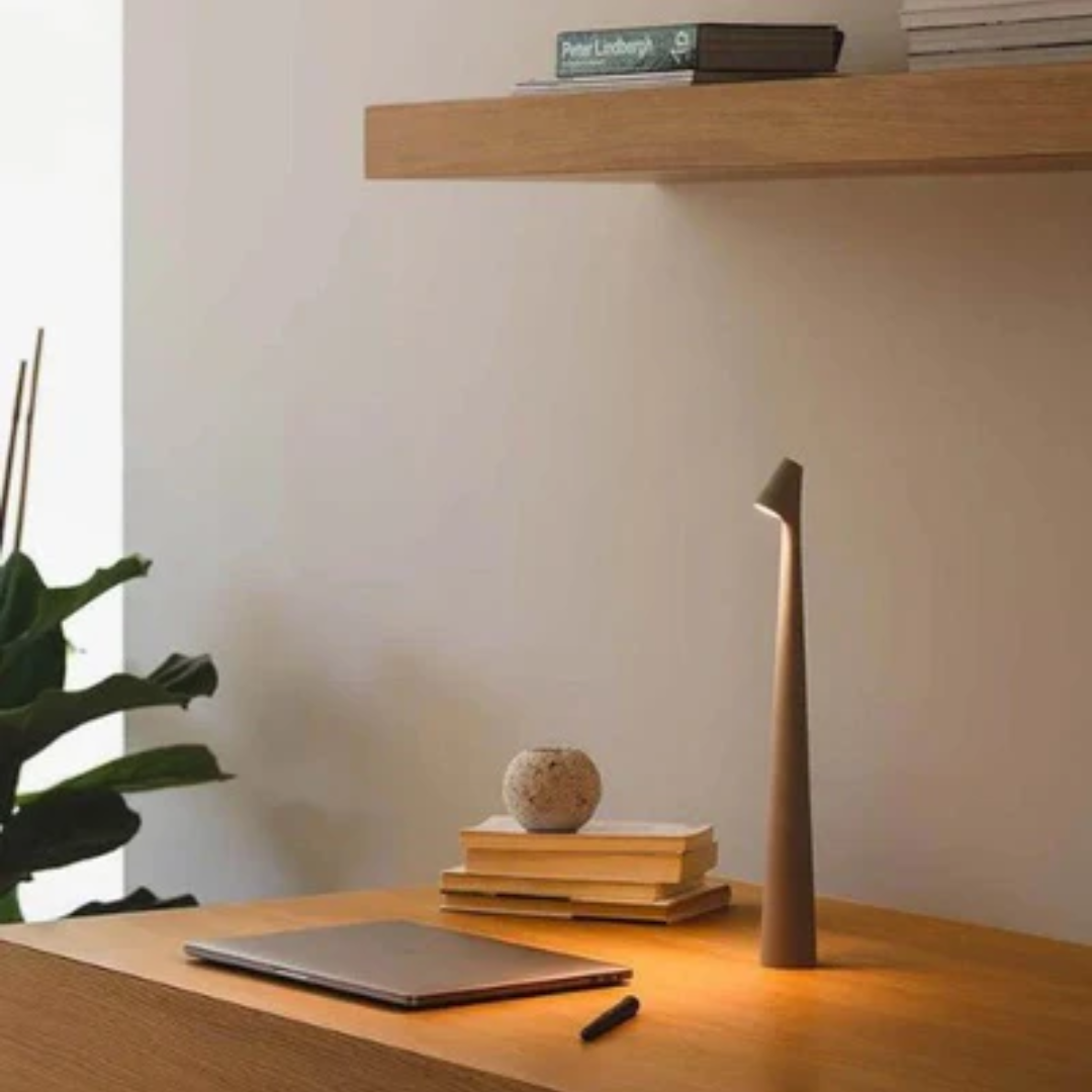 Scandinavian LED Table Lamp – Minimalist Bedside Lamp for Cozy Bedrooms 4