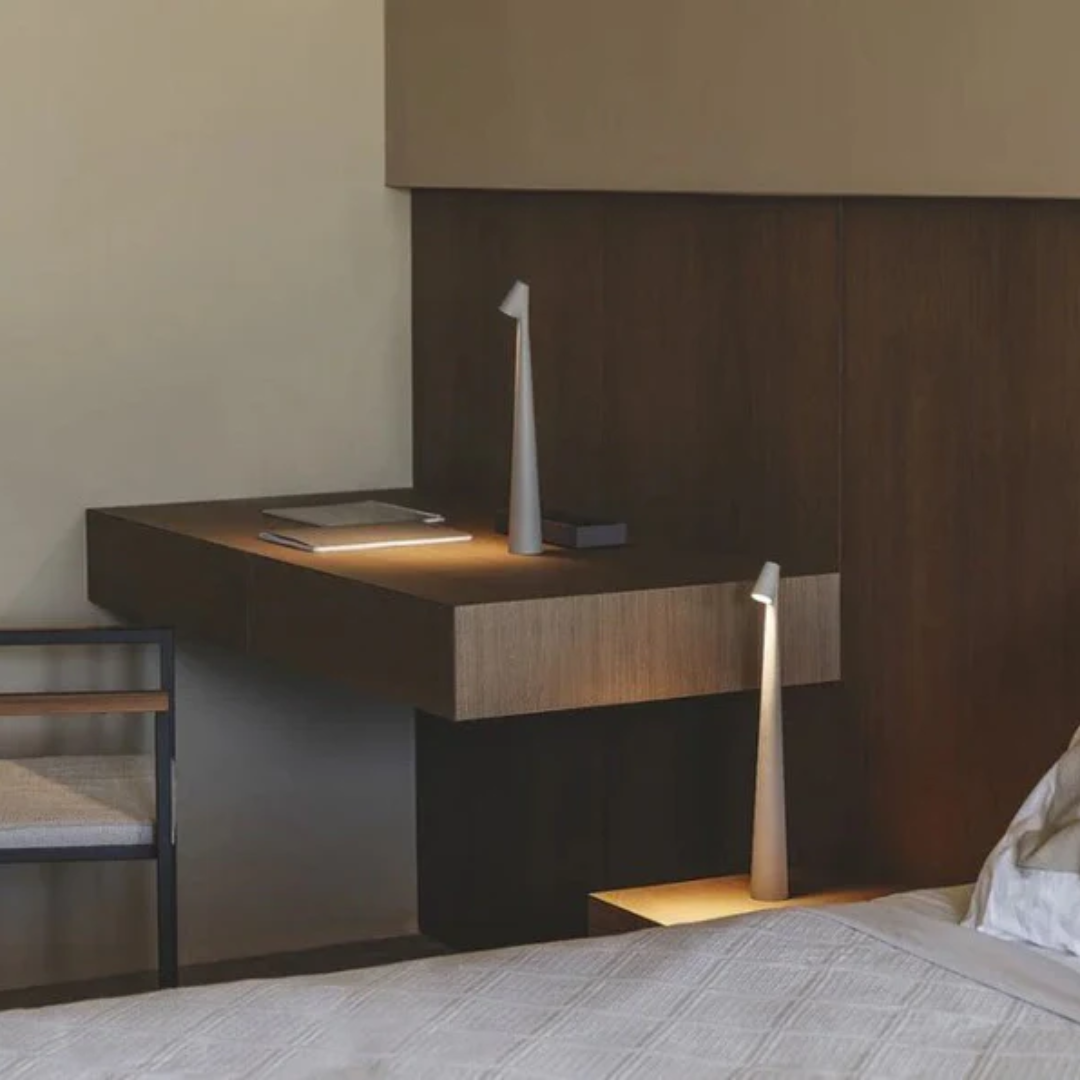 Scandinavian LED Table Lamp – Minimalist Bedside Lamp for Cozy Bedrooms 5