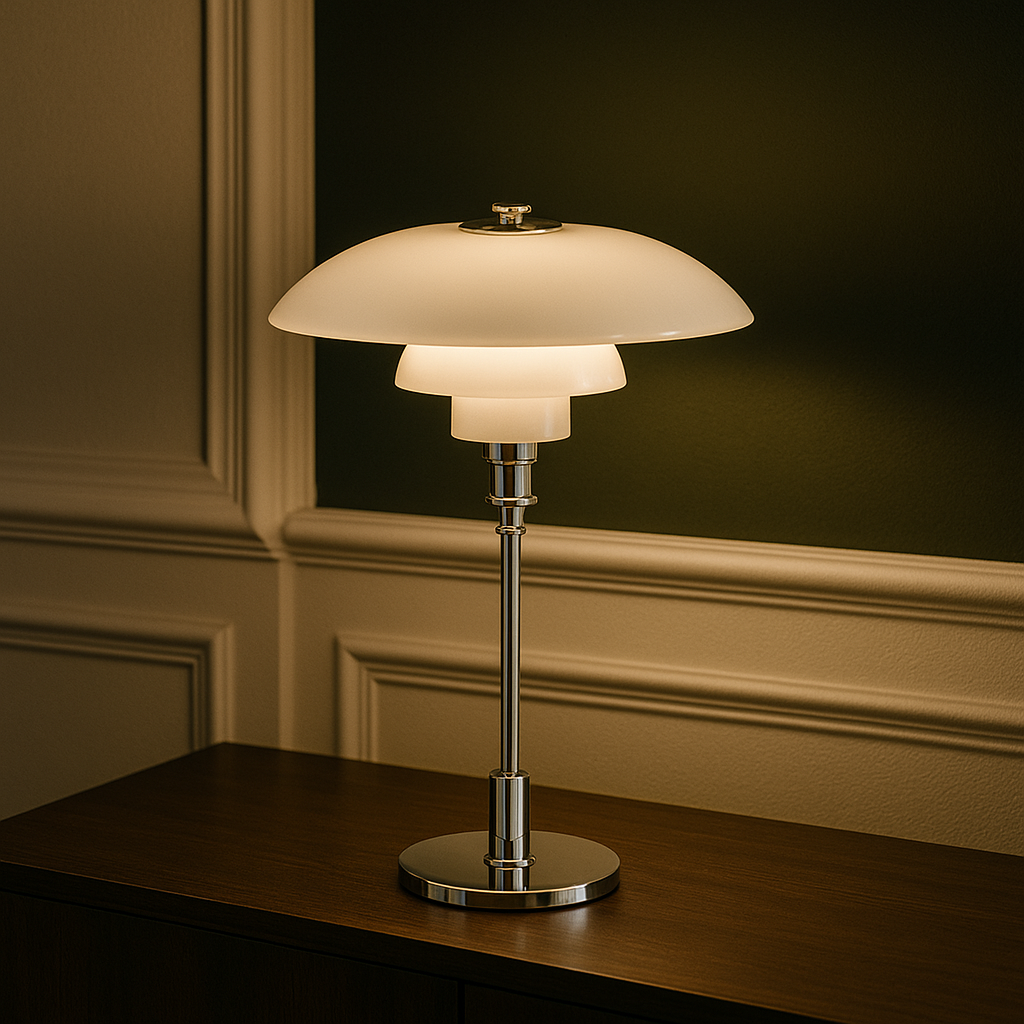 Elegant Designer Table Lamp – Scandinavian Simplicity with Modern Refinement