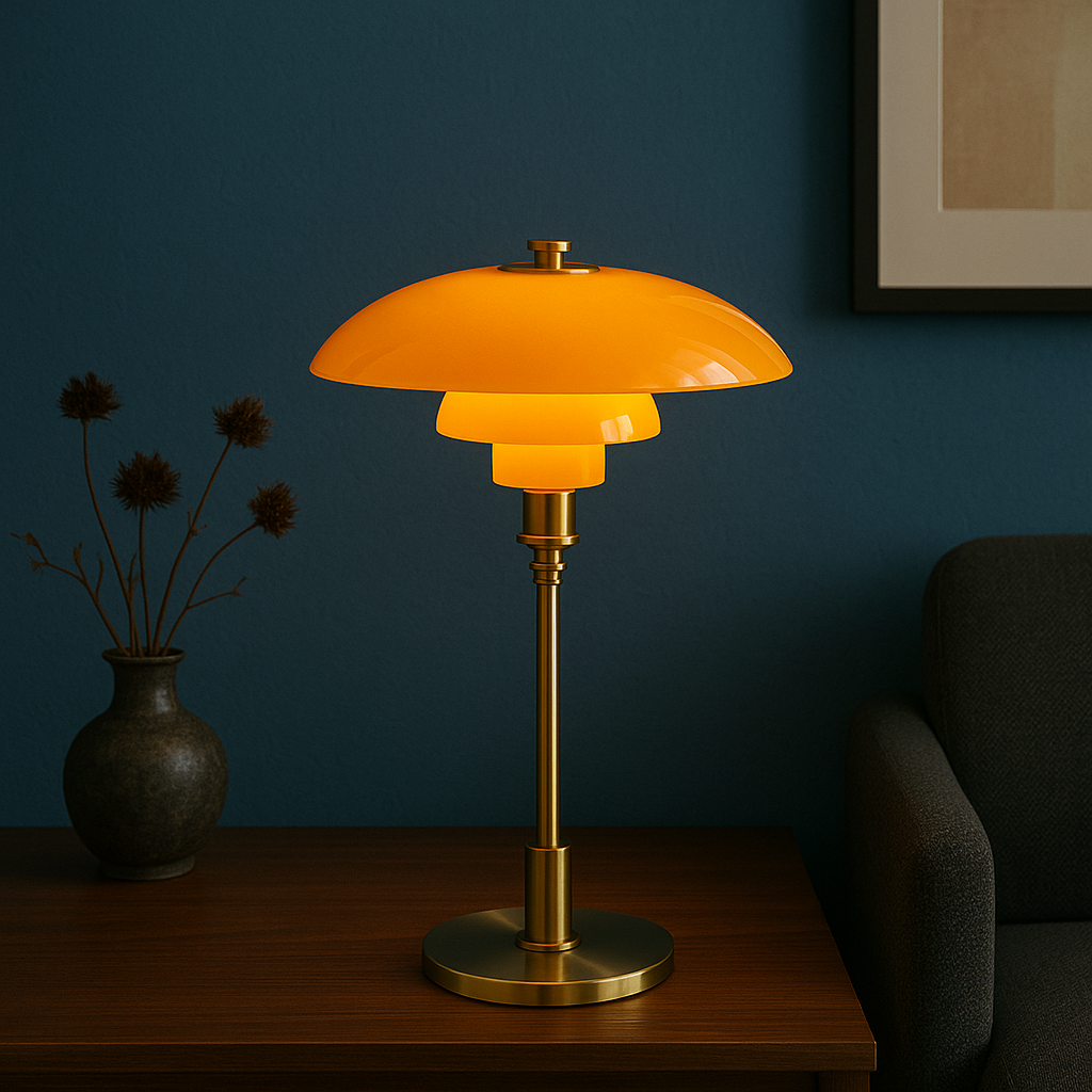 Elegant Designer Table Lamp – Scandinavian Simplicity with Modern Refinement