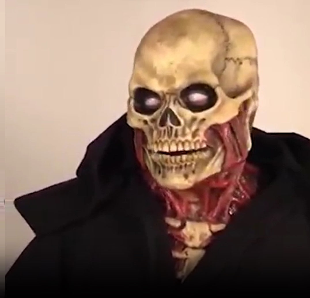 Scary Halloween Mask – Realistic Horror Costume for Unforgettable Frights