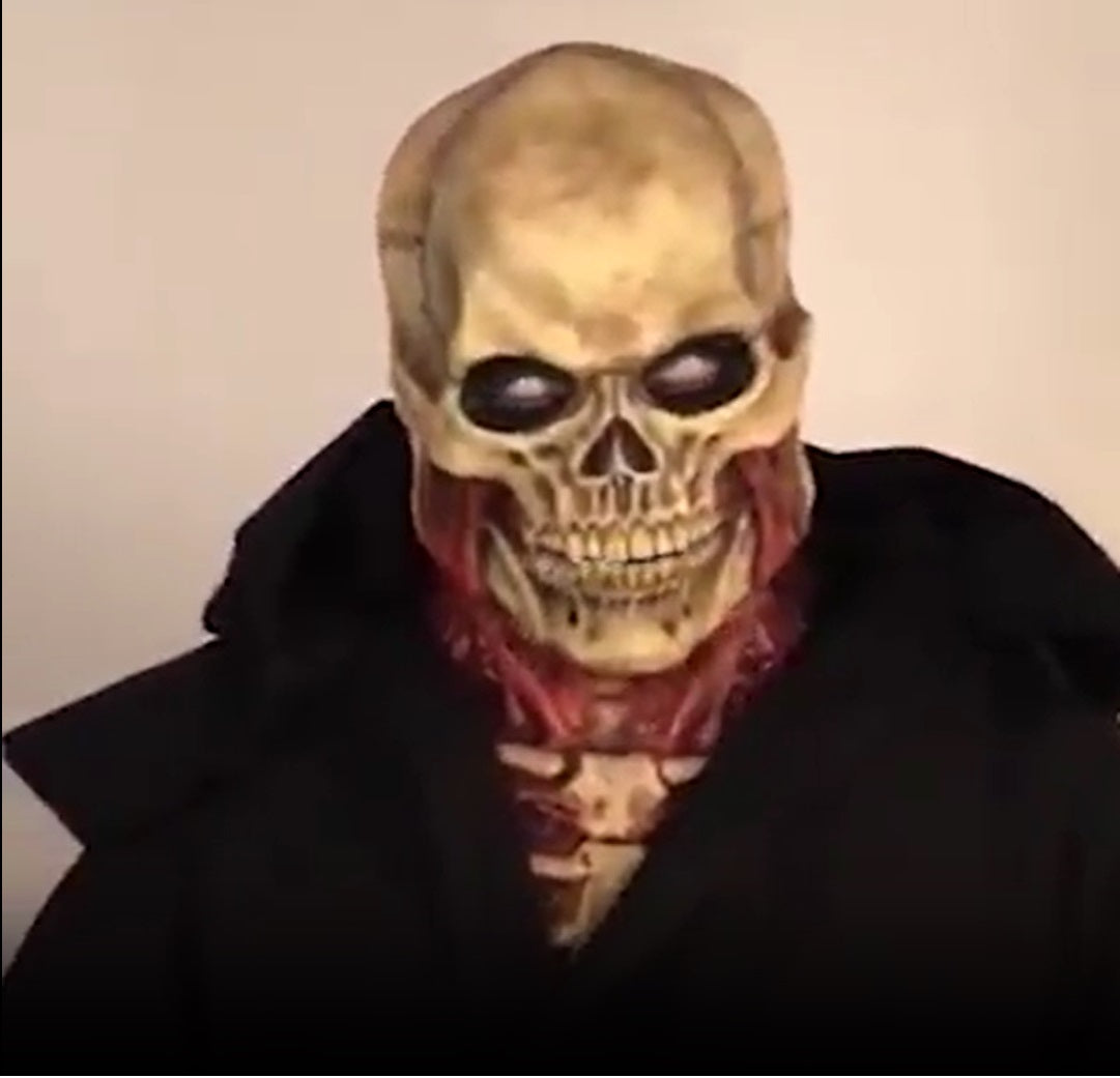 Scary Halloween Mask – Realistic Horror Costume for Unforgettable Frights
