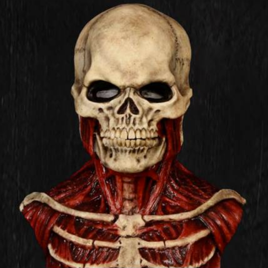 Scary Halloween Mask – Realistic Horror Costume for Unforgettable Frights