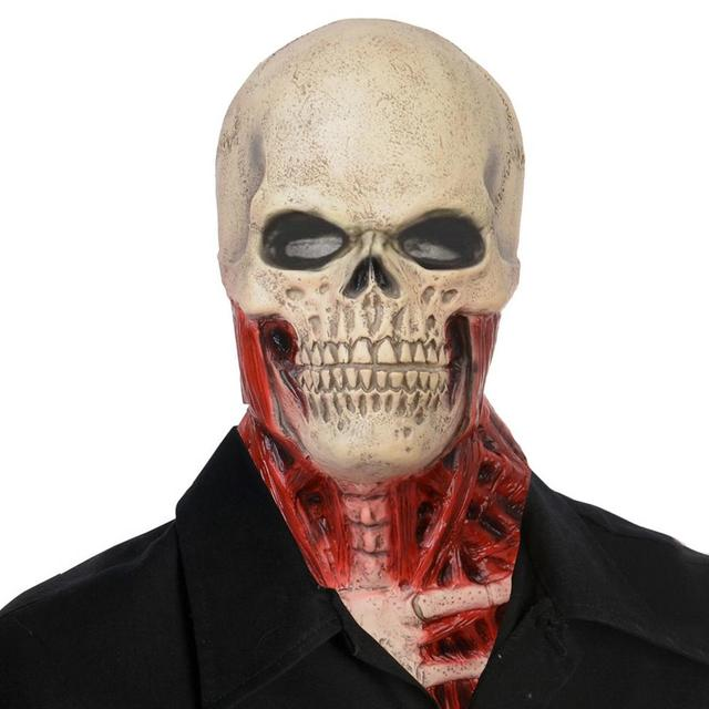 Scary Halloween Mask – Realistic Horror Costume for Unforgettable Frights