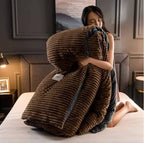 Velvet Fleece Duvet Cover for Winter – Cozy Warm Bedding for Bedrooms