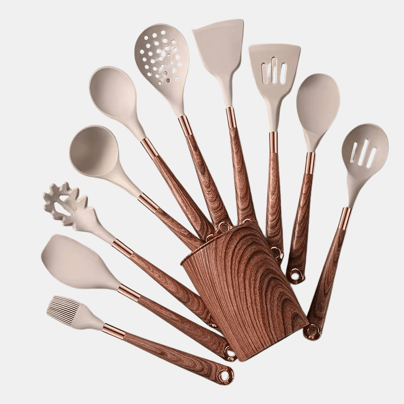 Silicone Kitchen Tools Set – Heat-Resistant Utensils for Easy Cooking