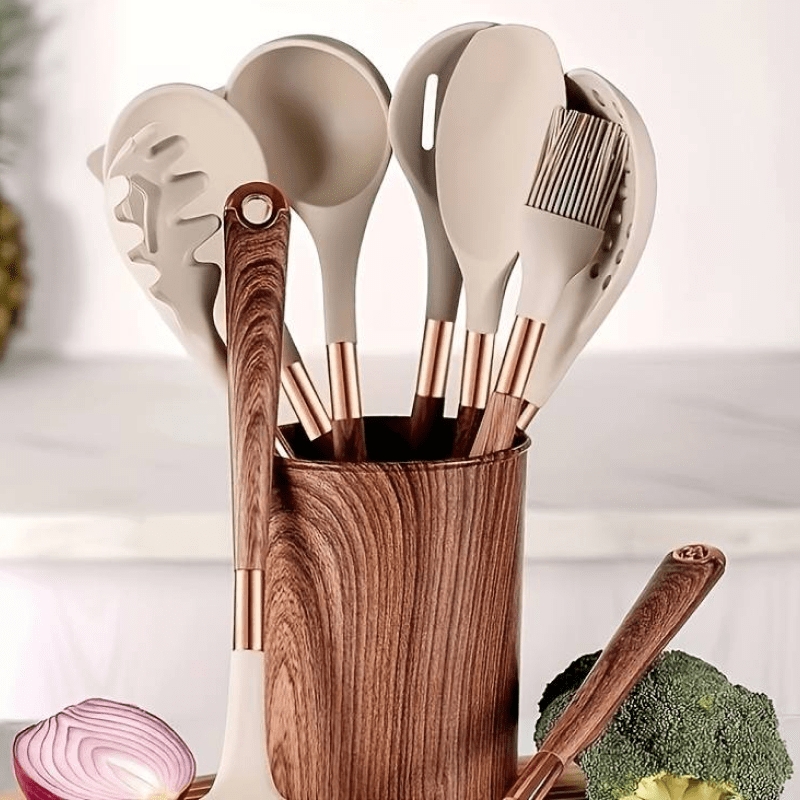 Silicone Kitchen Tools Set – Heat-Resistant Utensils for Easy Cooking 4