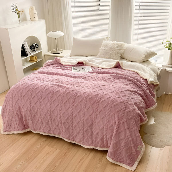 Ultra-Fluffy Soft Throw Blanket