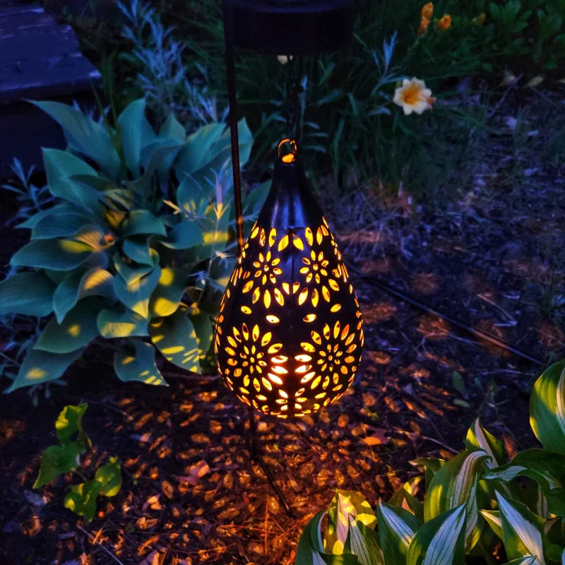 Solar Drop String Lights – Magical Garden & Patio Decor