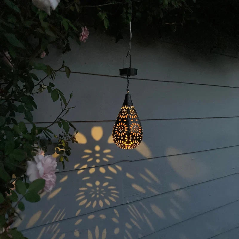 Solar Drop String Lights – Magical Garden & Patio Decor