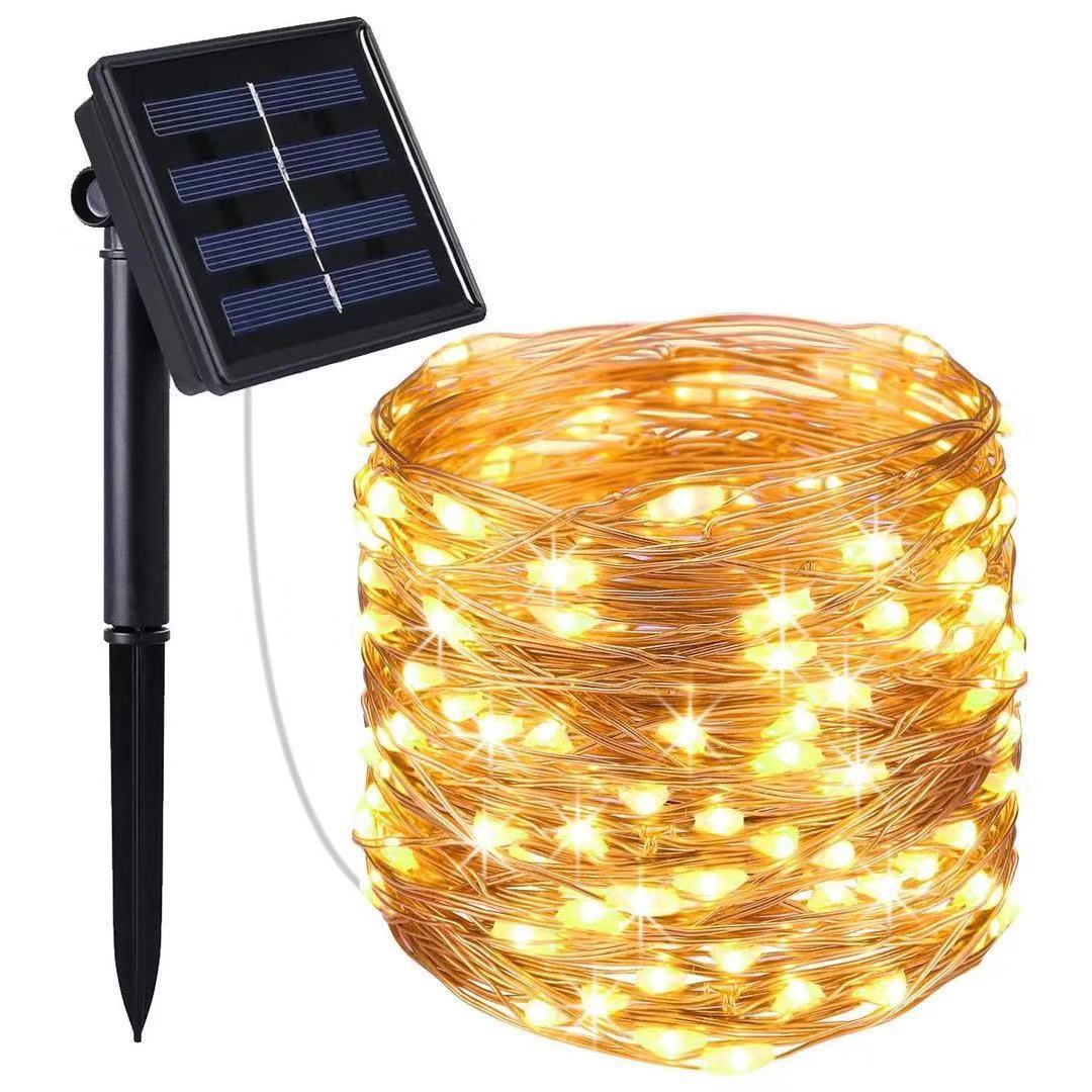 Waterproof Solar String Lights – Durable Outdoor Illumination