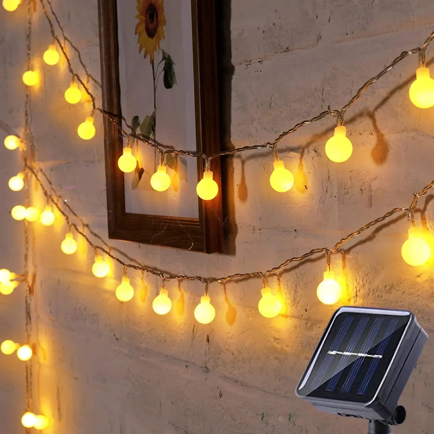 Solar-Powered Outdoor Fairy Lights – Illuminate Your Garden Naturally