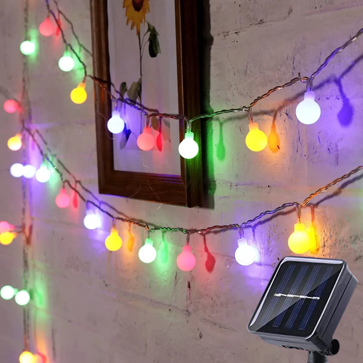 Solar-Powered Outdoor Fairy Lights – Illuminate Your Garden Naturally