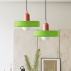 Stained Glass Pendant Light – Adjustable Modern Ceiling Fixture for Kitchen 10