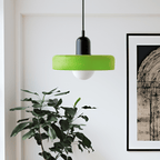 Stained Glass Pendant Light – Adjustable Modern Ceiling Fixture for Kitchen 11