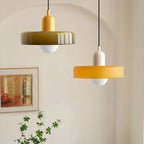 Stained Glass Pendant Light – Adjustable Modern Ceiling Fixture for Kitchen 13