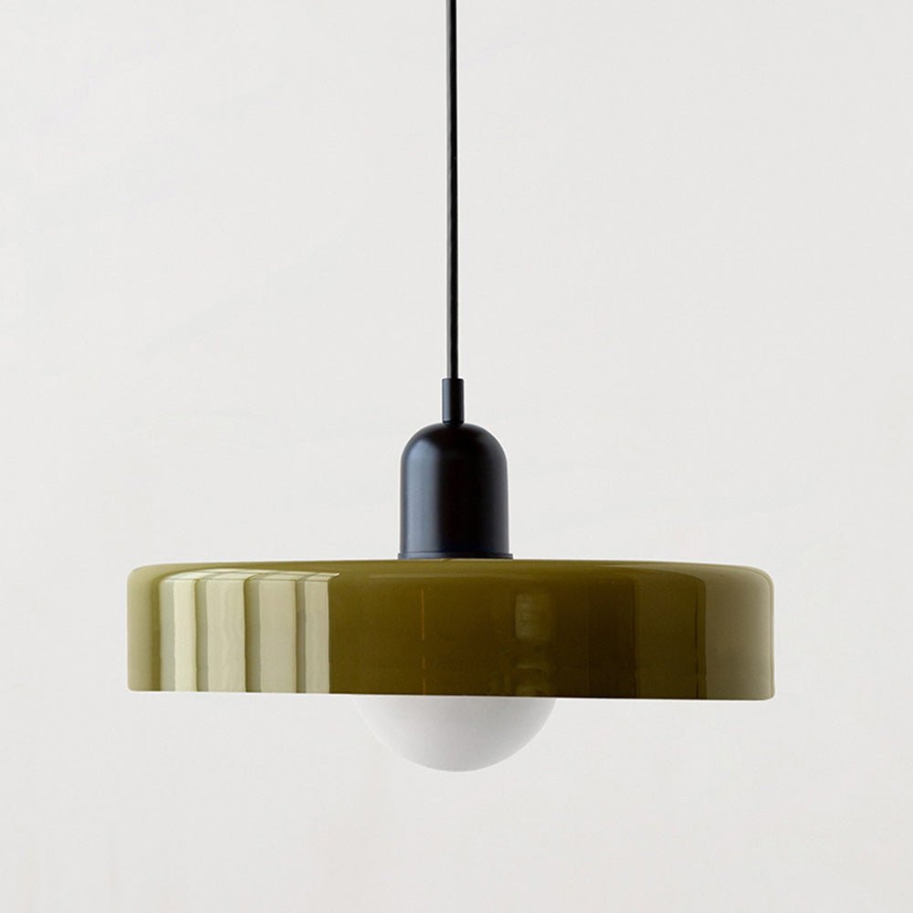 Stained Glass Pendant Light – Adjustable Modern Ceiling Fixture for Kitchen 20