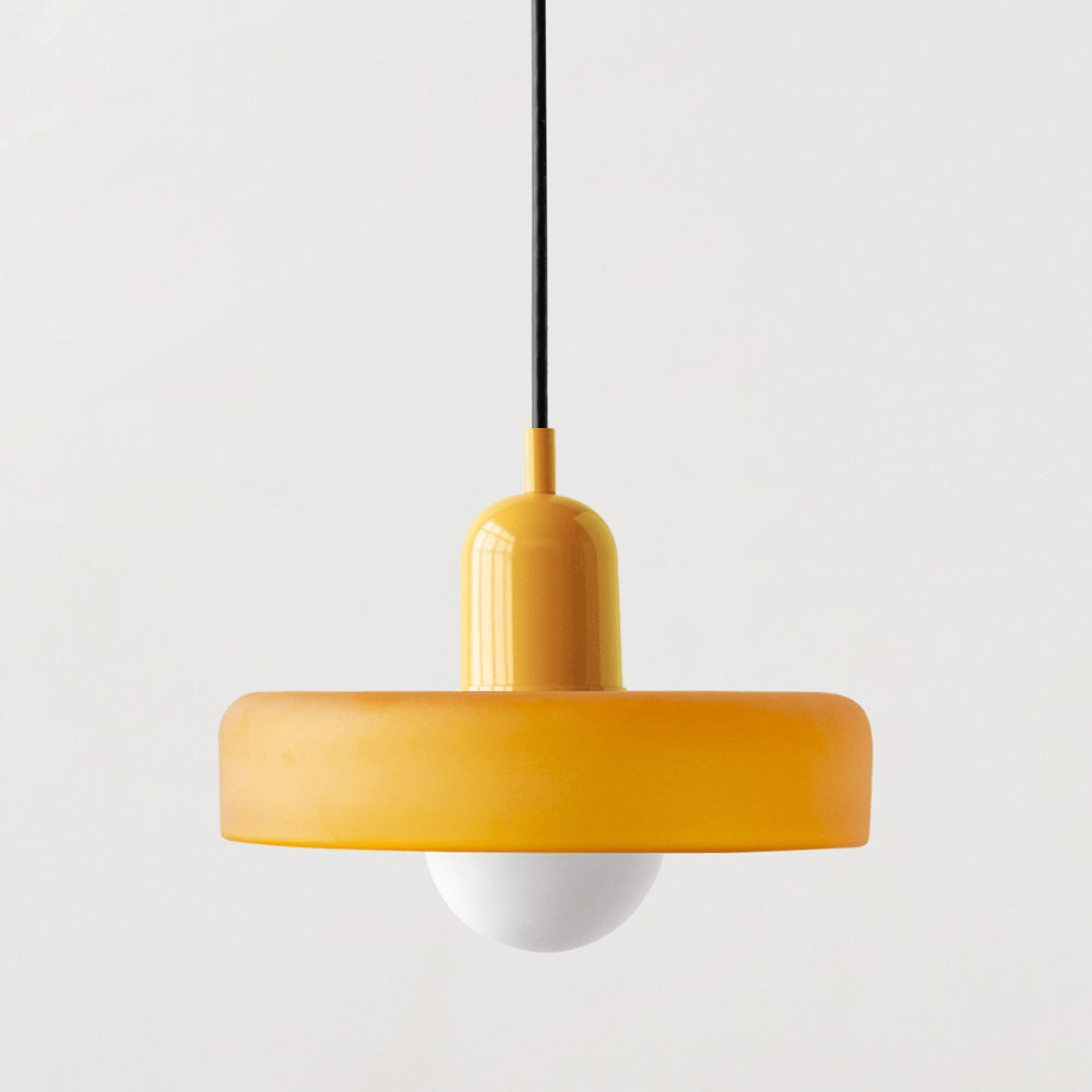 Stained Glass Pendant Light – Adjustable Modern Ceiling Fixture for Kitchen 22