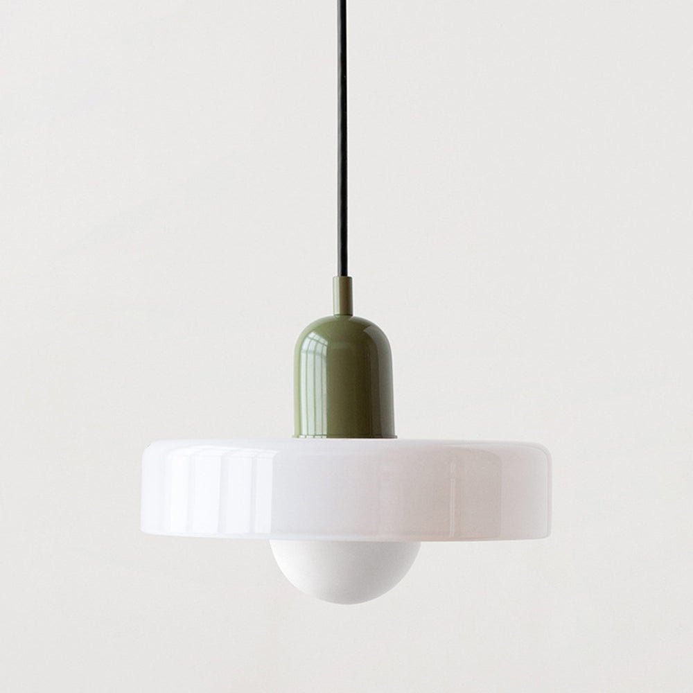 Stained Glass Pendant Light – Adjustable Modern Ceiling Fixture for Kitchen 25
