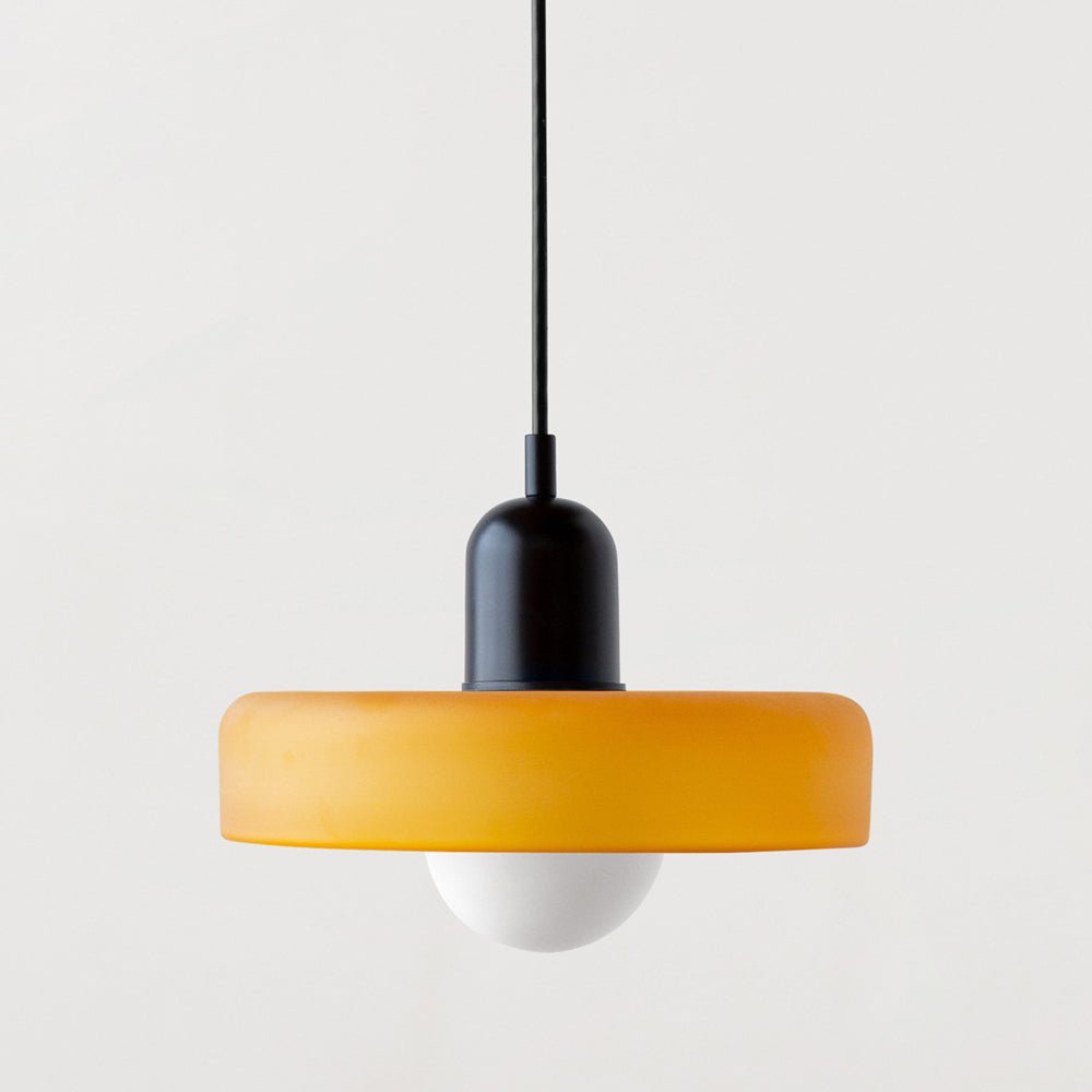 Stained Glass Pendant Light – Adjustable Modern Ceiling Fixture for Kitchen 28