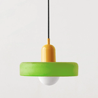 Stained Glass Pendant Light – Adjustable Modern Ceiling Fixture for Kitchen 29