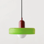 Stained Glass Pendant Light – Adjustable Modern Ceiling Fixture for Kitchen 31