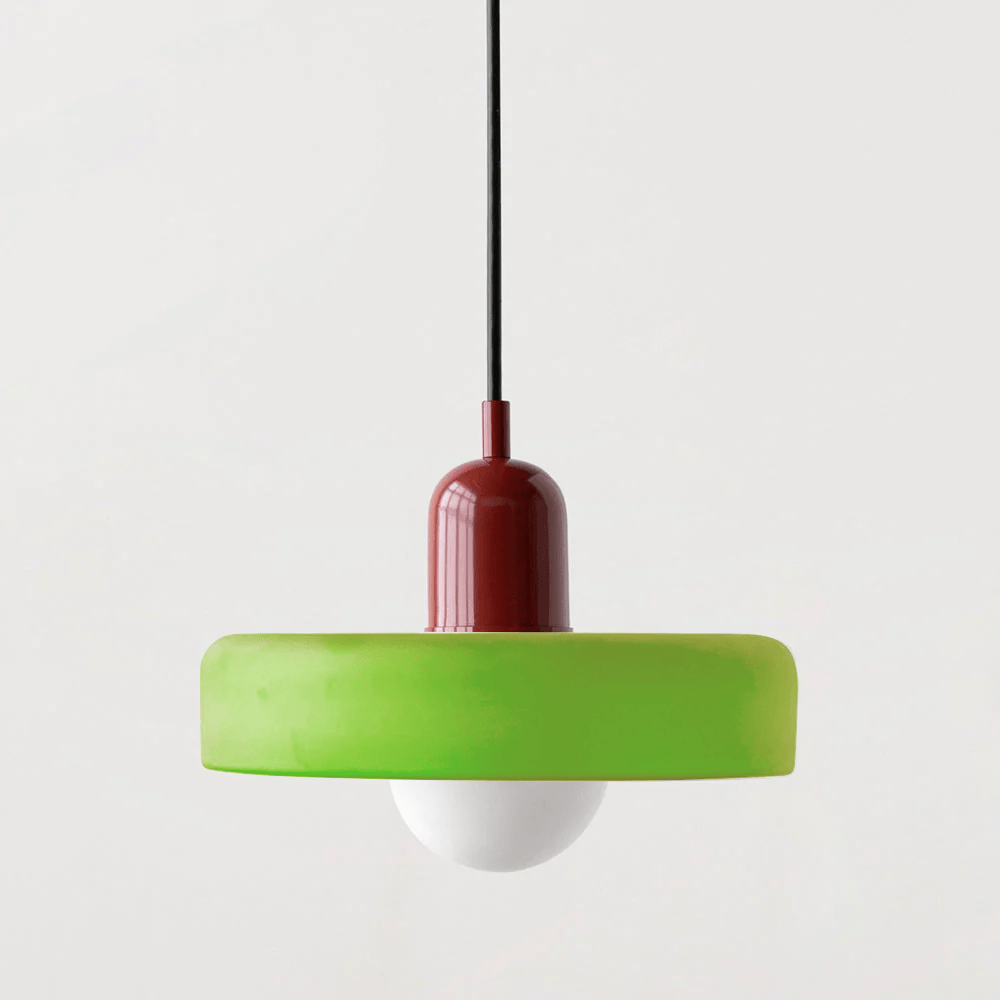 Stained Glass Pendant Light – Adjustable Modern Ceiling Fixture for Kitchen 31