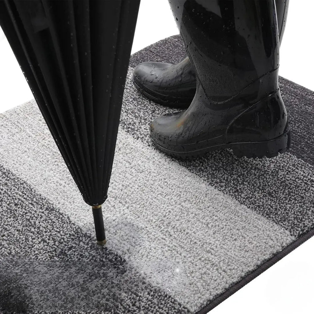 Soft Washable Indoor Door Mat - Super Absorbent Non-Slip Rug
