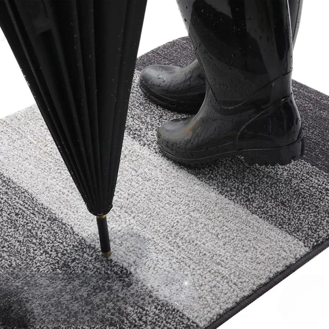 Soft Washable Indoor Door Mat - Super Absorbent Non-Slip Rug