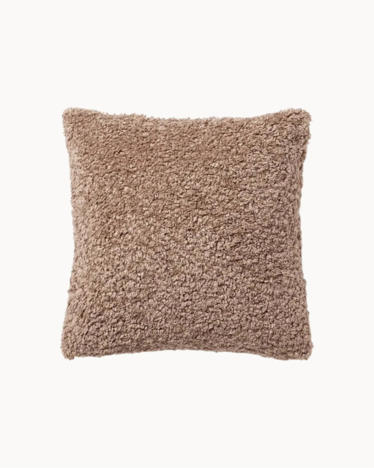 Teddy Cushion Cover 45x45 cm – Soft & Fluffy