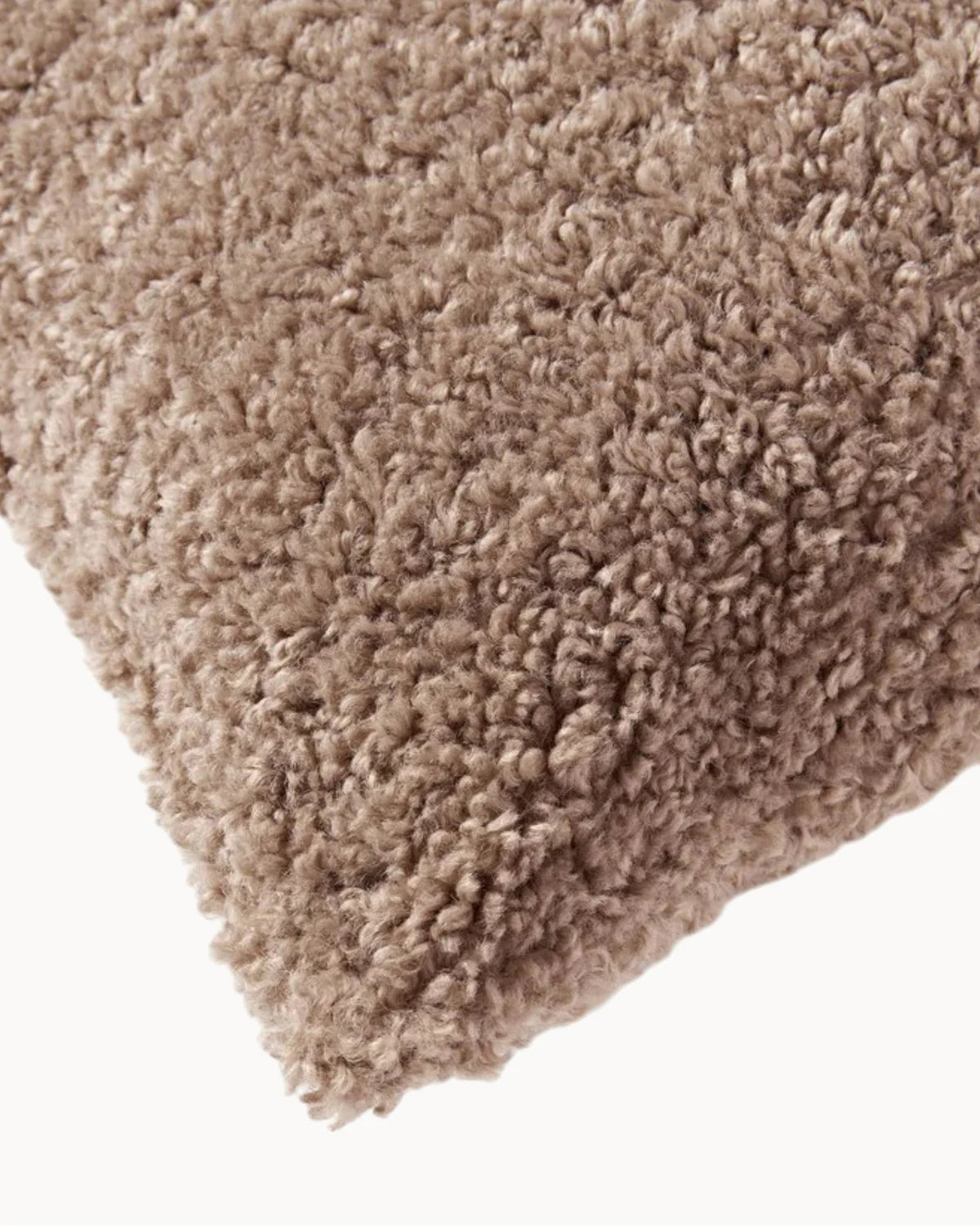 Teddy Cushion Cover 45x45 cm – Soft & Fluffy