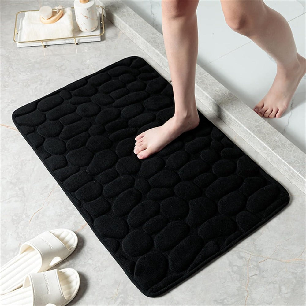 Ultra-Soft Non Slip Bath Mat – Fast-Drying Absorbent Bathroom Rug 20 x 32 2