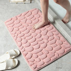 Ultra-Soft Non Slip Bath Mat – Fast-Drying Absorbent Bathroom Rug 20 x 32 3