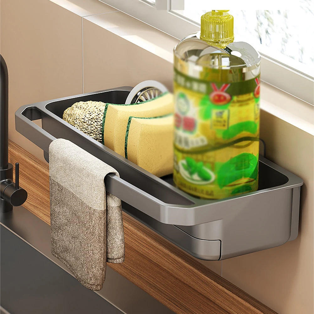 Under Sink Organizer with Non-Slip Design – Multifunctional Kitchen Sink Caddy 1