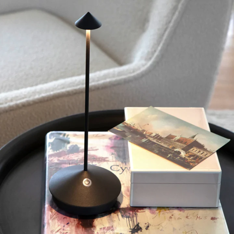Rechargeable LED Table Lamp – Waterproof Cordless Design for Living Room